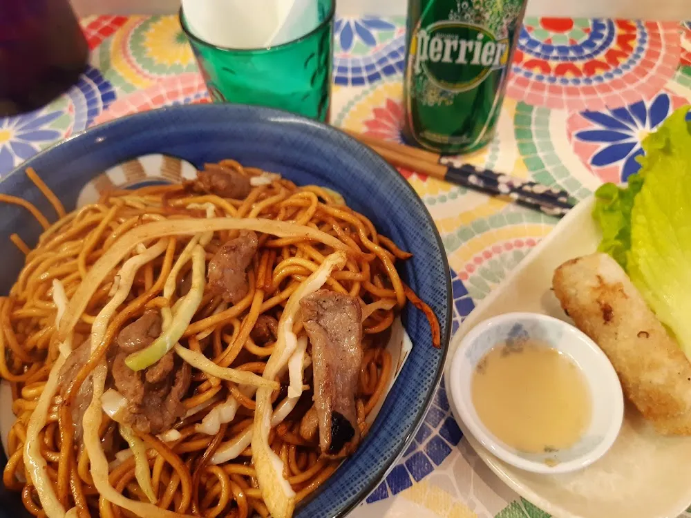 Nouilles Sautées Au Boeuf